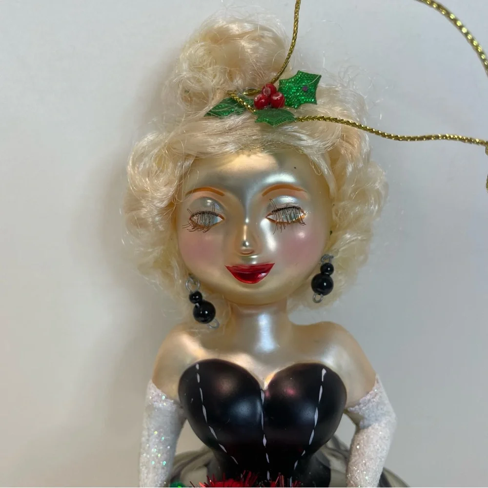 KURT ADLER Glass LORALIE'S LADIES Christmas Ornament 2006 Princess Holiday